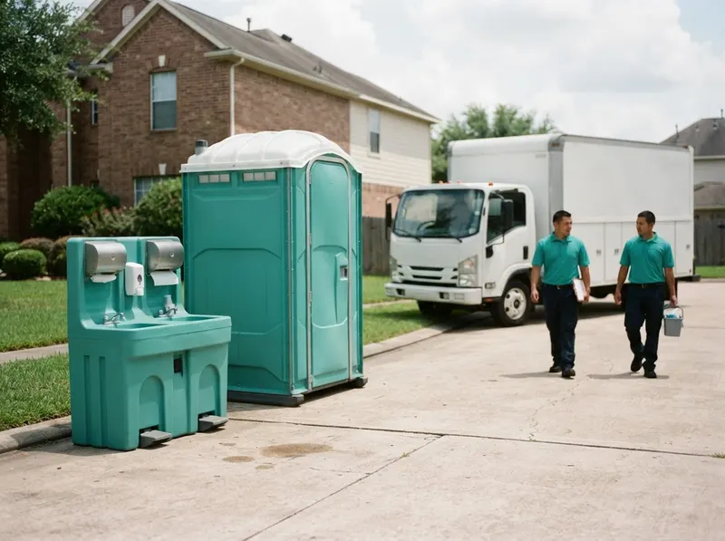 Dual-Basin Portable Handwash Stations in Houston, TX